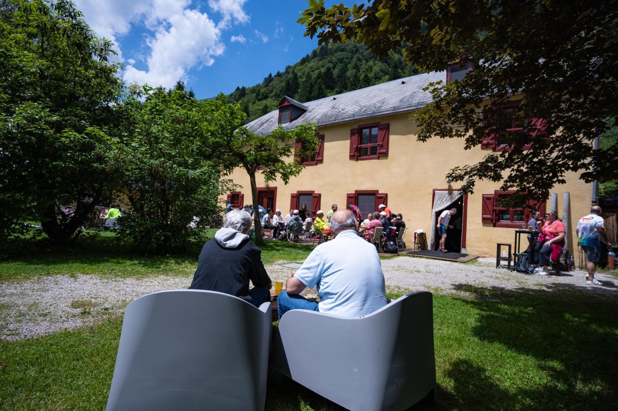 Gite Auberge Les Cascades La Mongie Esterno foto